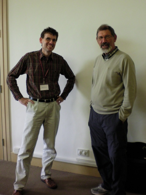 Daniel Grieser(left) and Uzy Smilansky(right)